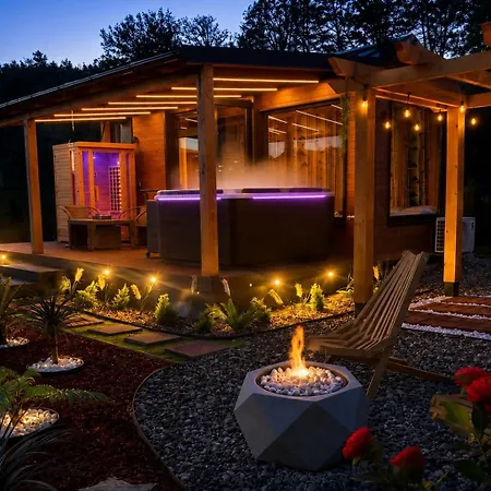 Jacuzzi Sauna Forest Romance