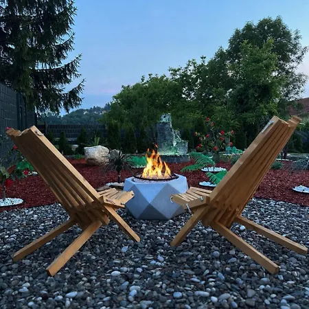 Jacuzzi Sauna Forest Romance Horská chata Sarajevo