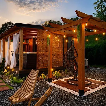 Jacuzzi Sauna Forest Romance Horská chata